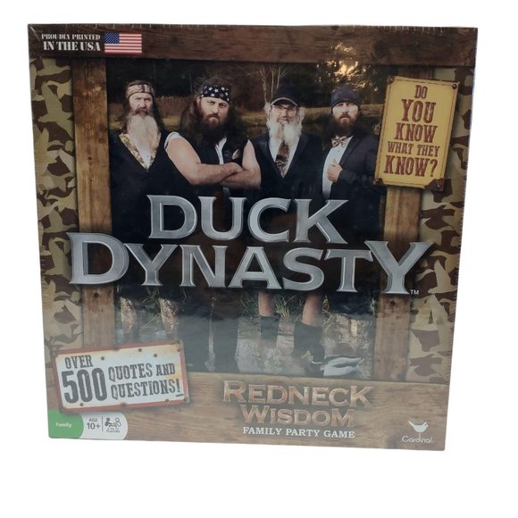 Duck Dynasty Redneck Wisdom Board Game - Over 500 Questions & Quotes - Picture 1 of 4